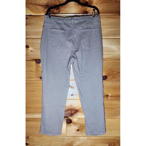 Gloria Vanderbilt Amanda Jeans in Tan Plus Size 16 - Picture 2 of 8